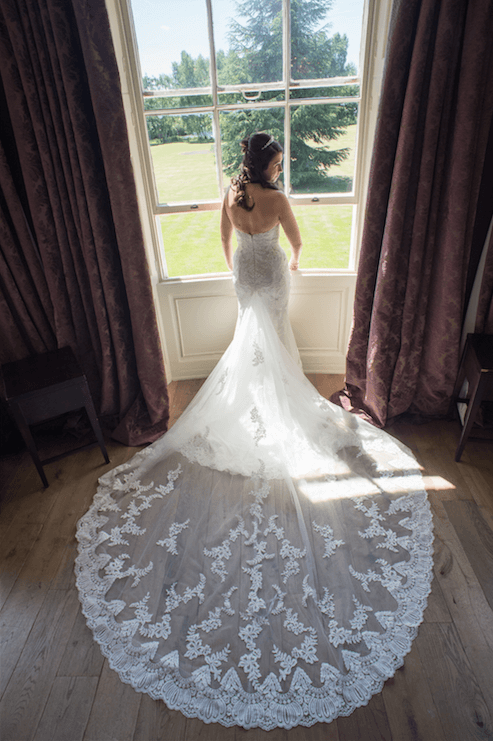 Real Bride Lucy in Enzoani